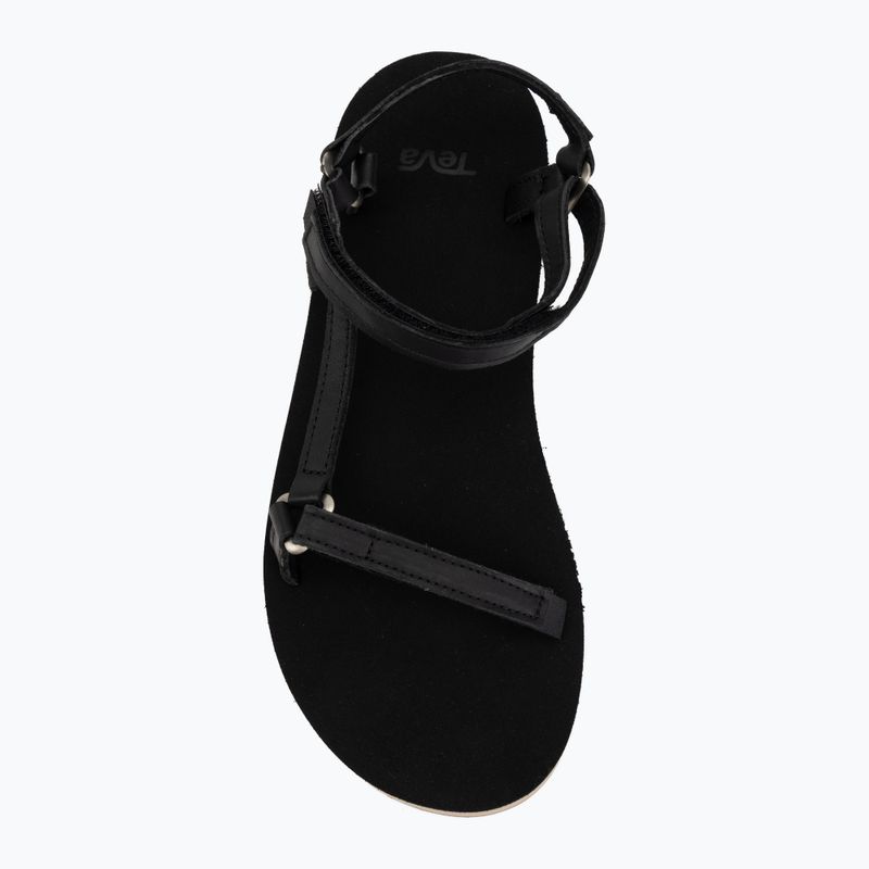 Női szandálok Teva Original Universal Slim Leather black/tan 5