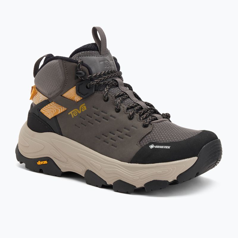 Teva Grandview Max GTX férfi trekking cipő szén/fekete