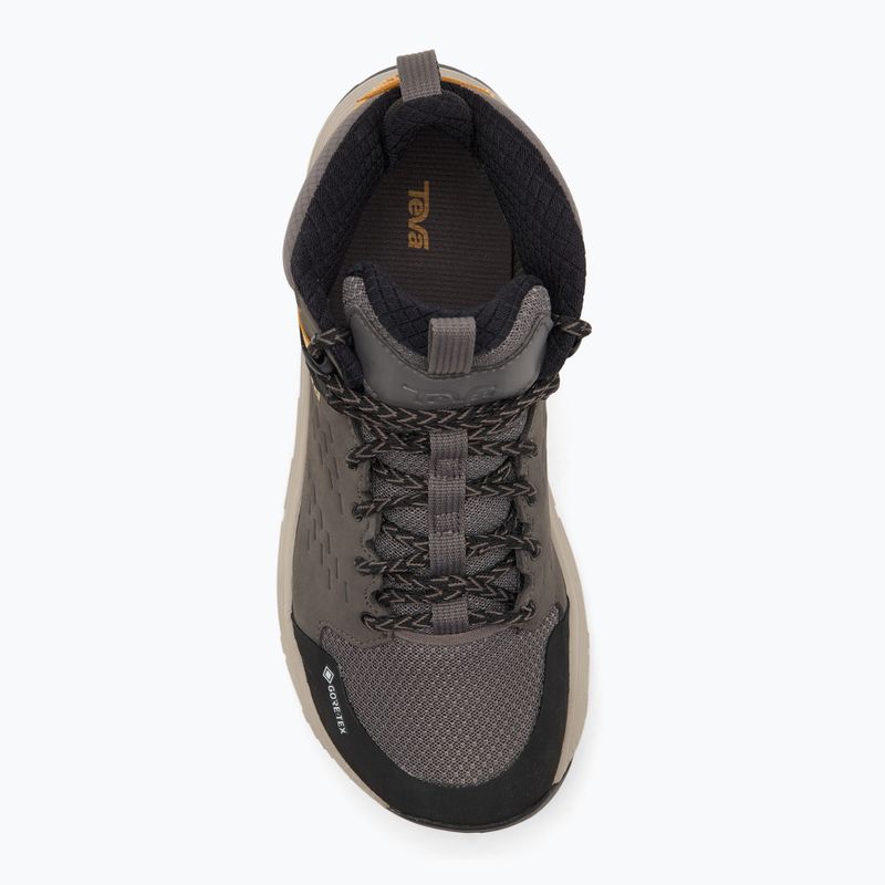 Teva Grandview Max GTX férfi trekking cipő szén/fekete 5