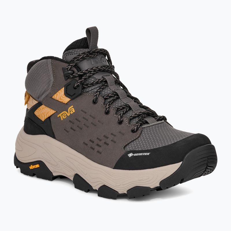 Teva Grandview Max GTX férfi trekking cipő szén/fekete 8