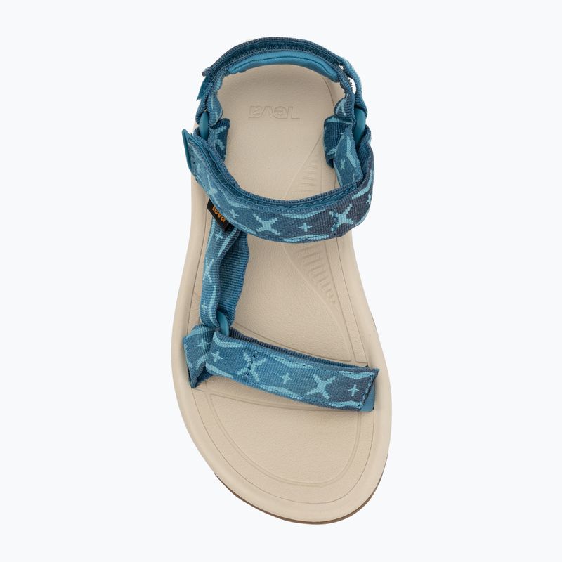 Teva Hurricane XLT2 Sunscape női szandál vízálló kék korall 5