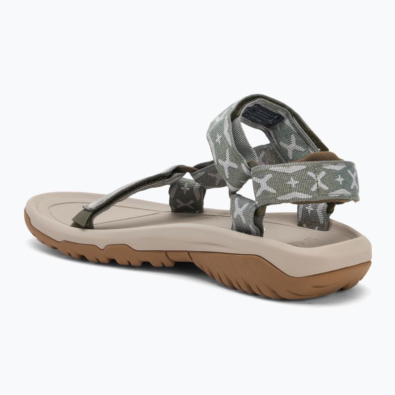 Teva Hurricane XLT2 Sunscape férfi szandál vízálló sötét olívazöld 3