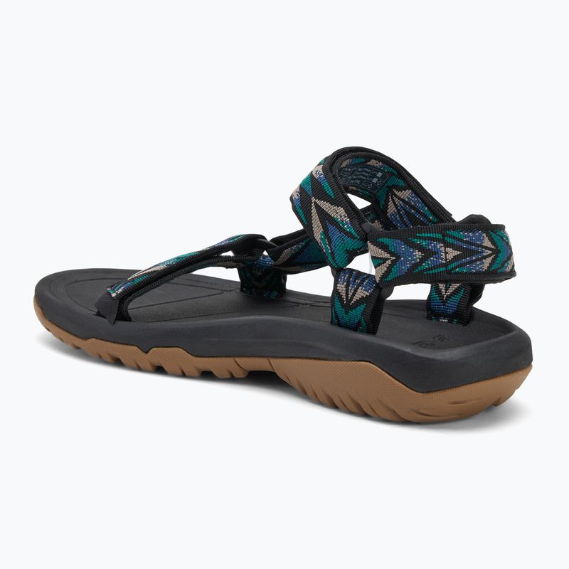 Teva Hurricane XLT2 archív szárnyak fekete/barna férfi szandálok 3