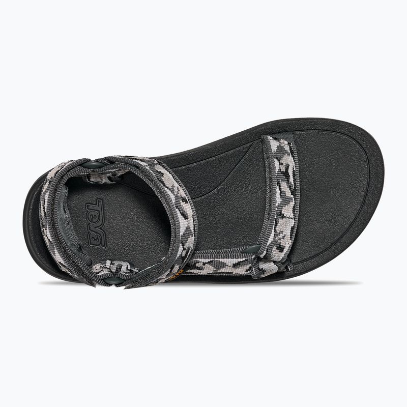 Teva Hurricane XLT2 hegyi mozaik szürke/fekete gyermek szandál 5