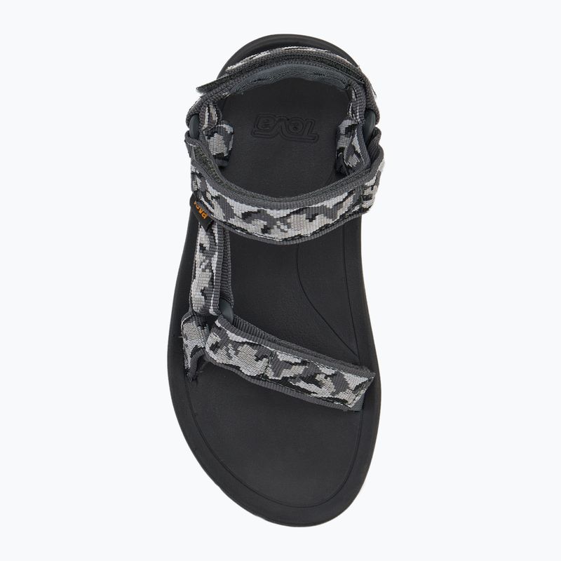 Teva Hurricane XLT2 hegyi mozaik szürke/fekete gyermek szandál 5