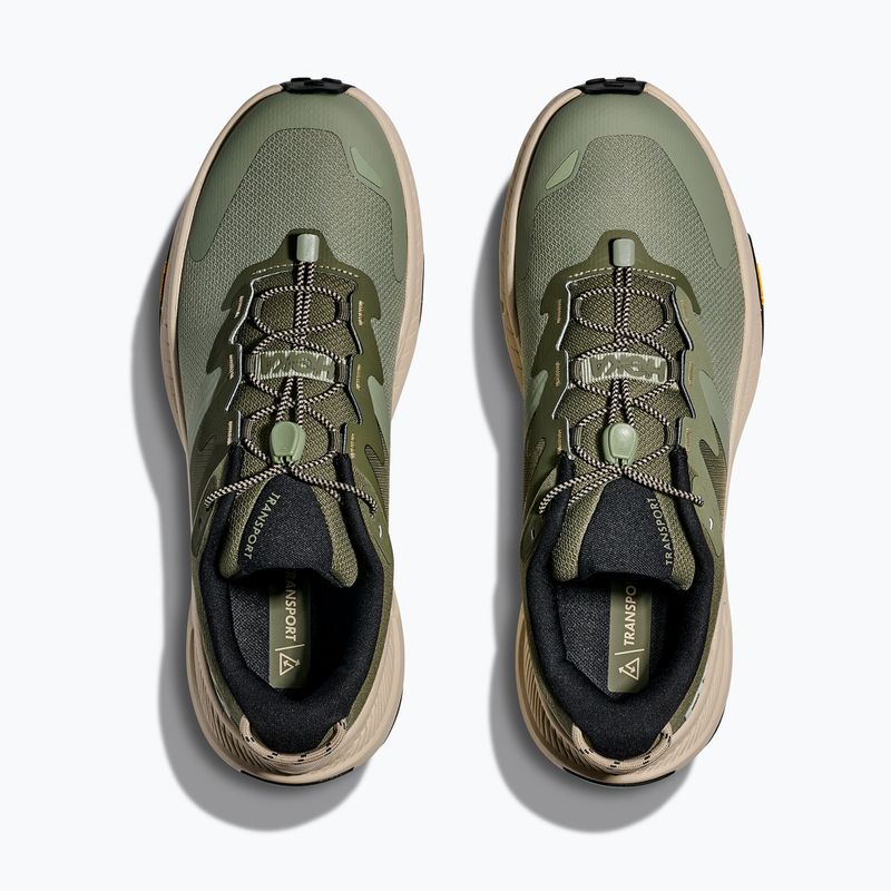 Férfi túracipők HOKA Transport sea moss/eucalyptus 8