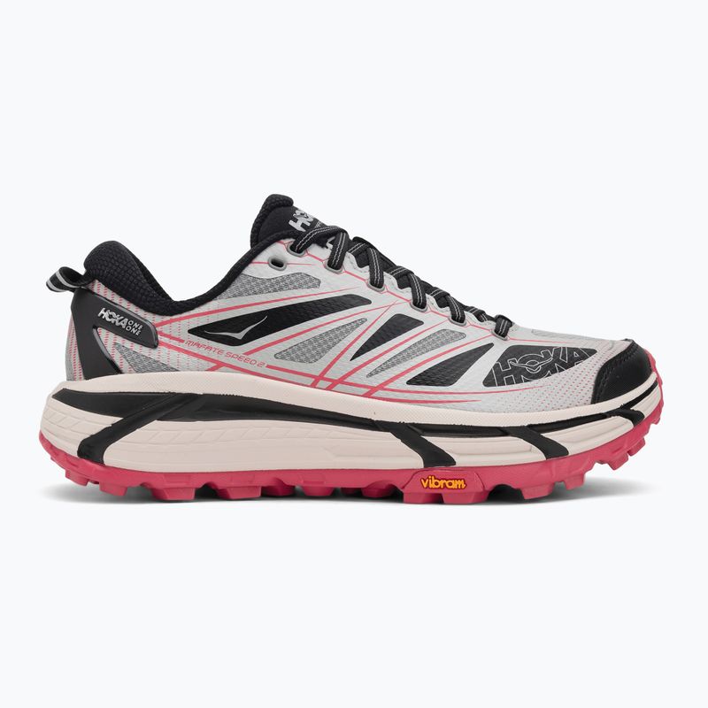 Futócipő HOKA Mafate Speed 2 galactic grey/ruby red 2