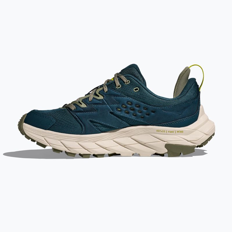 HOKA férfi túrabakancs Anacapa Breeze Low kék szürkület/zabtej 10