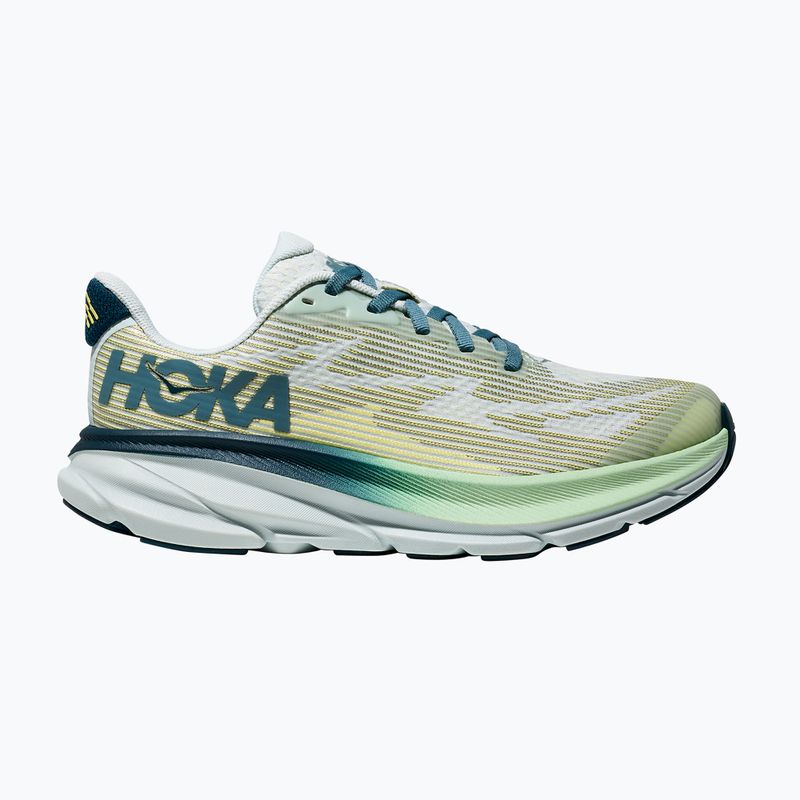 HOKA Clifton 9 csepp/kék szürkület gyermek futócipő 2