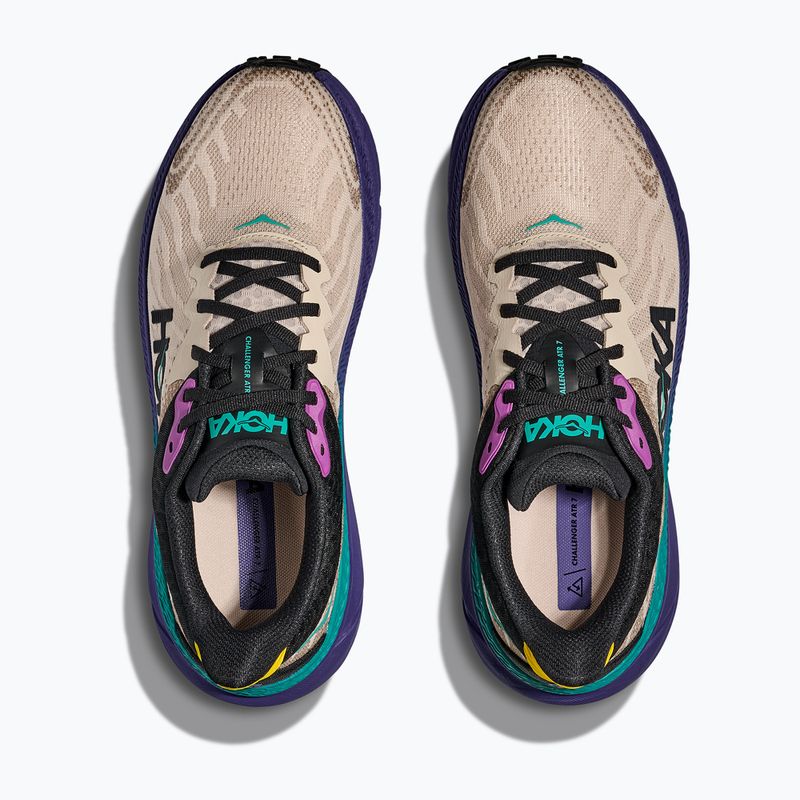 HOKA Challenger ATR 7 oatmeal/mountain iris férfi futócipő 8