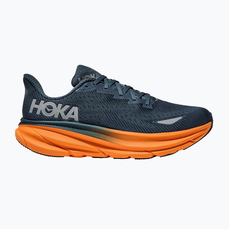 Férfi futócipő HOKA 9 GTX viharos égbolt/narancsos zest 2