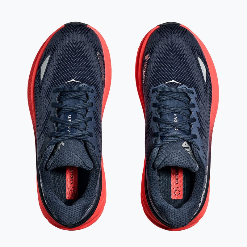 Női futócipő HOKA 9 GTX varsity navy/nautical dusk 8