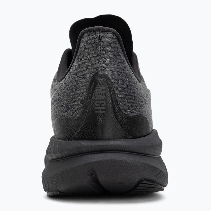 HOKA Mach 6 gyermek futócipő fekete/fekete 6