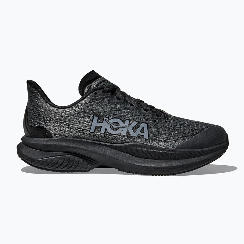 HOKA Mach 6 gyermek futócipő fekete/fekete 9
