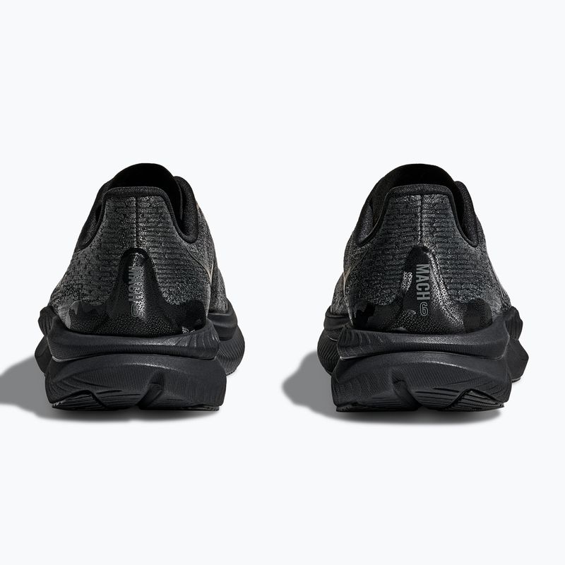HOKA Mach 6 gyermek futócipő fekete/fekete 12