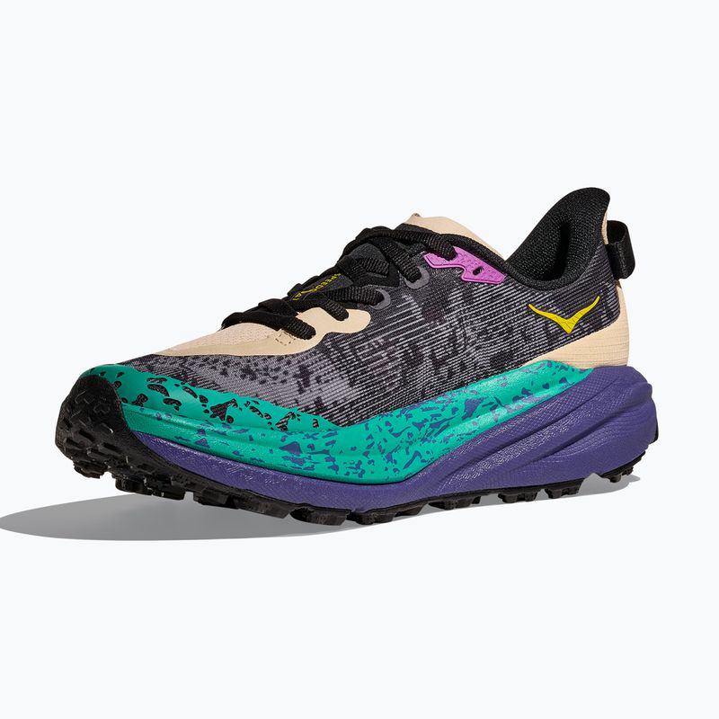 HOKA Speedgoat 6 oatmeal/mountain iris férfi futócipő 4