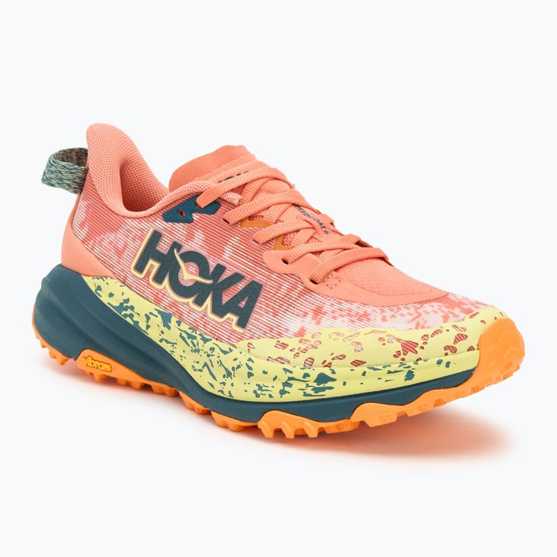 Női futócipő HOKA Speedgoat 6 feldspar/kék szürkület