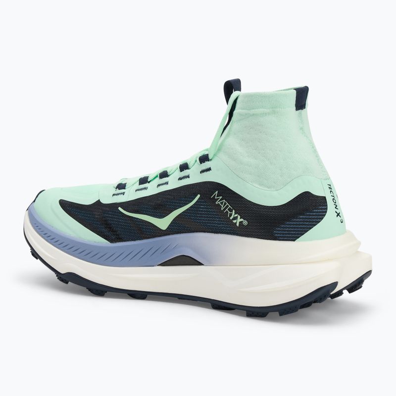 Női futócipő HOKA Tecton X 3 menta fluorite/varsity navy 3