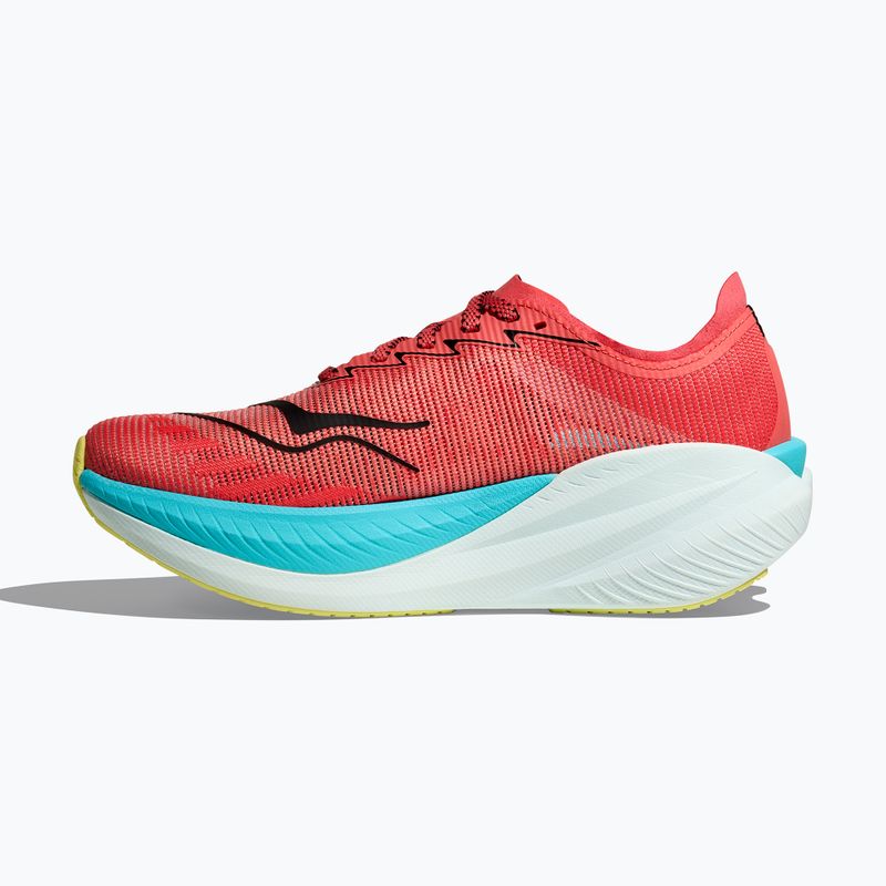 Női futócipő HOKA Mach X 2 grapefruit/elektromos korall 11