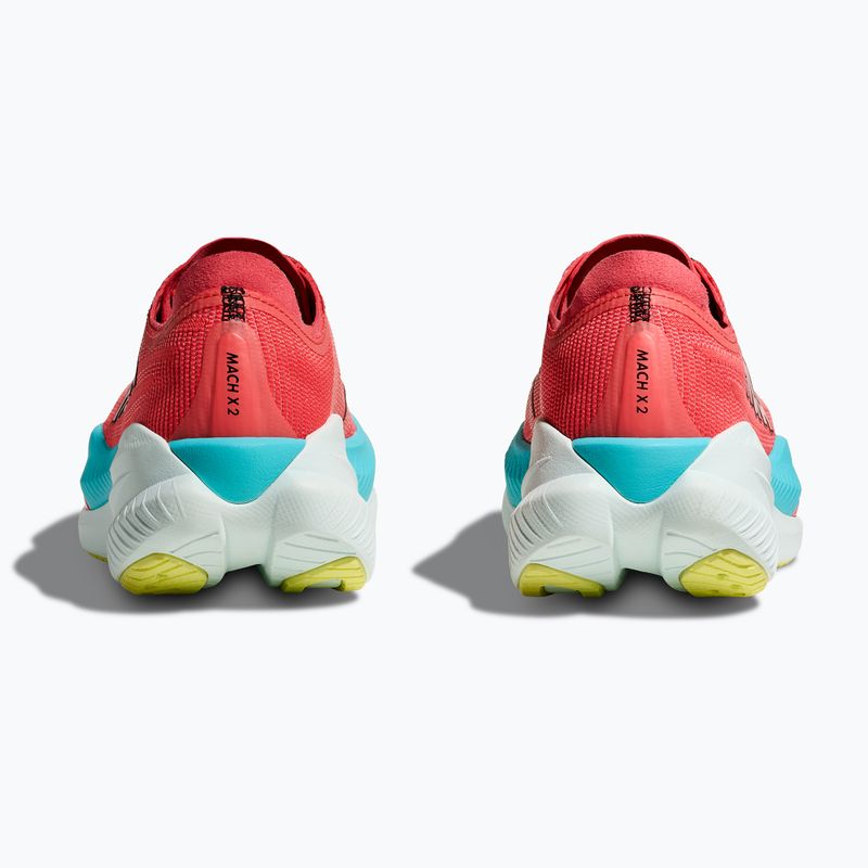Női futócipő HOKA Mach X 2 grapefruit/elektromos korall 13