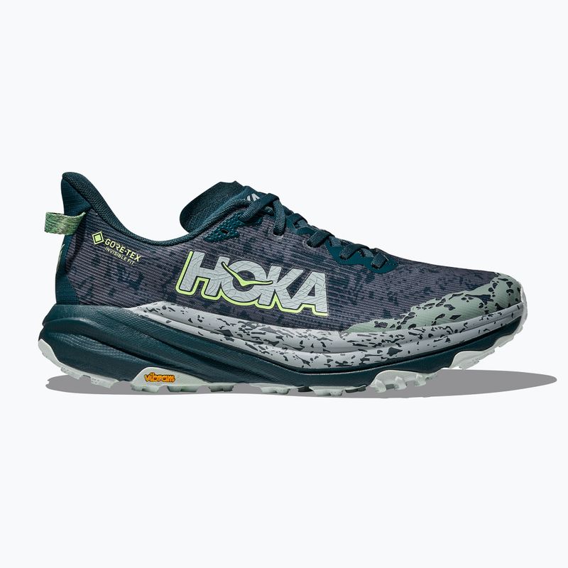 Férfi futócipő HOKA Speedgoat 6 GTX kék twilight/druzy 2