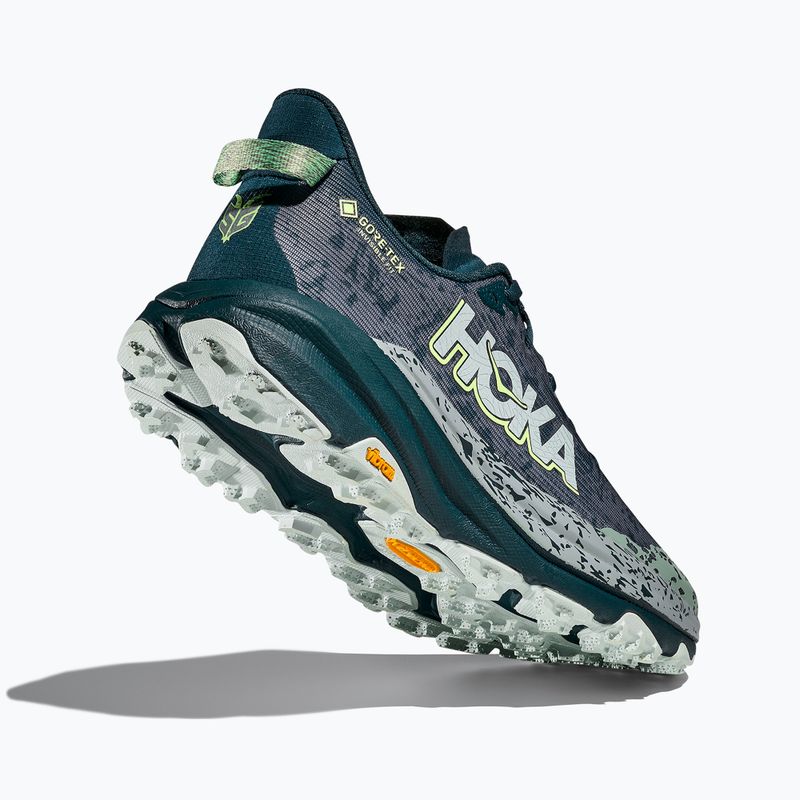 Férfi futócipő HOKA Speedgoat 6 GTX kék twilight/druzy 5