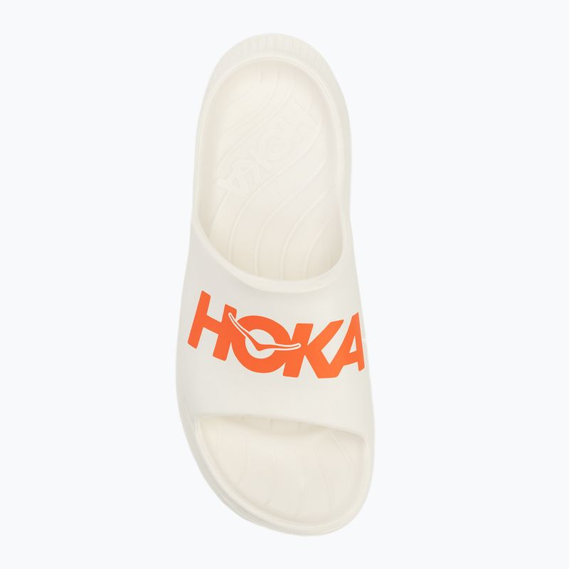 HOKA Ora Athletic Slide frost/lava flip-flopok 5