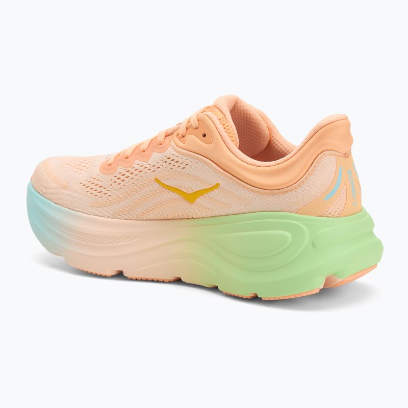Férfi HOKA Bondi 9 frost/pale tangerine futócipő 3