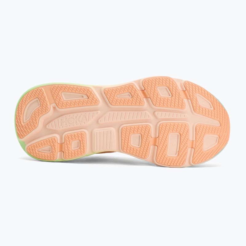 Férfi HOKA Bondi 9 frost/pale tangerine futócipő 4
