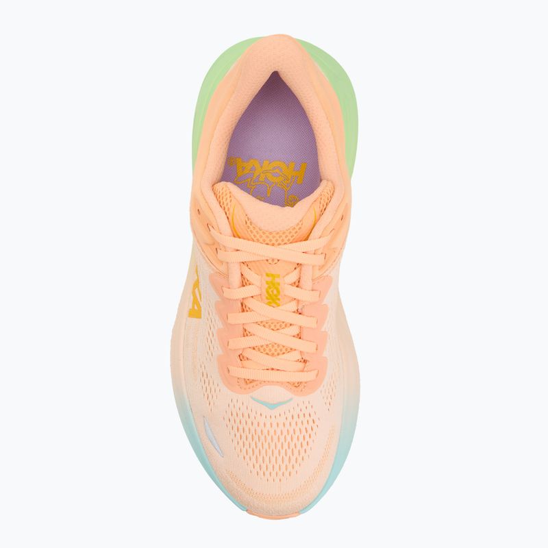 Férfi HOKA Bondi 9 frost/pale tangerine futócipő 5
