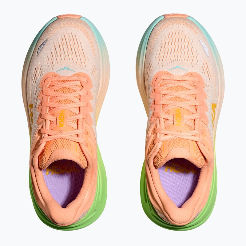Férfi HOKA Bondi 9 frost/pale tangerine futócipő 5