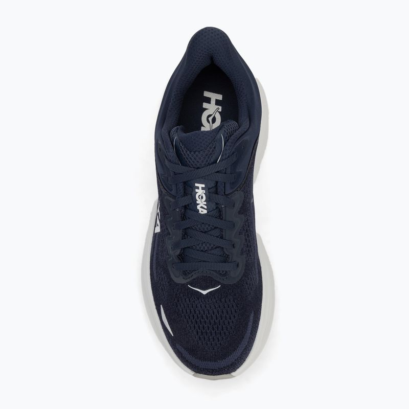 Férfi HOKA Bondi 9 varsity navy/fehér futócipő 5