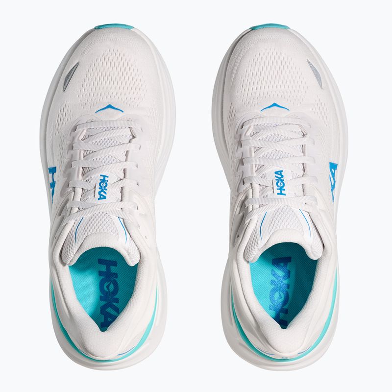 Férfi futócipő HOKA Bondi 9 fehér/hoka kék 5