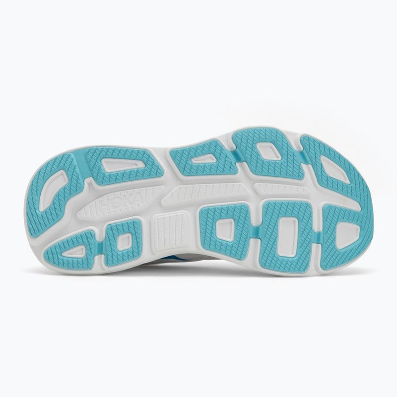Férfi futócipő HOKA Bondi 9 fehér/hoka kék 4