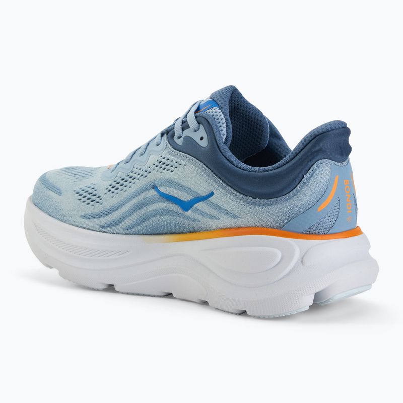 HOKA Bondi 9 Wide drizzle/downpour férfi futócipő 3