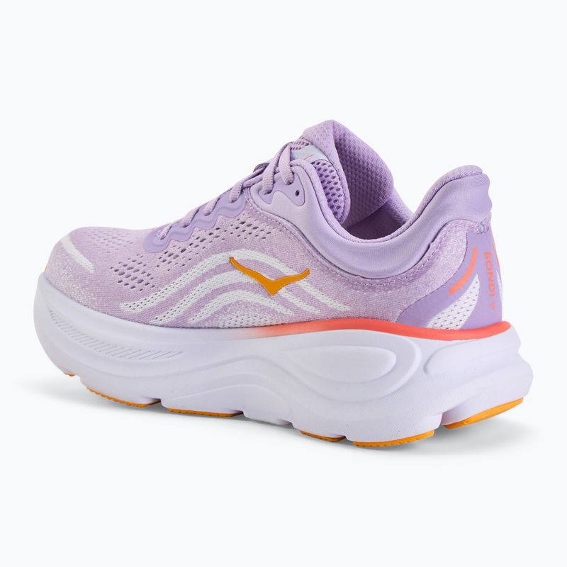 Női futócipő HOKA Bondi 9 Wide aster flower/starlight glow 3