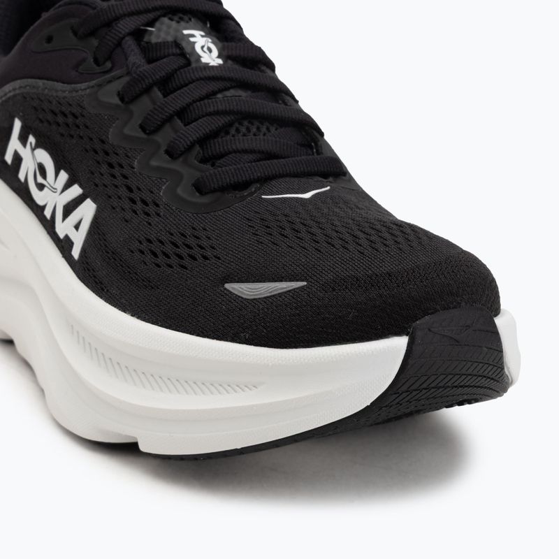 Női futócipő HOKA Bondi 9 Wide fekete/fehér 7
