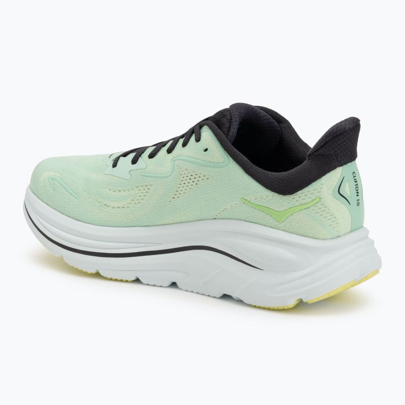 HOKA férfi futócipő Clifton 10 menta fluorite/luna moth 3