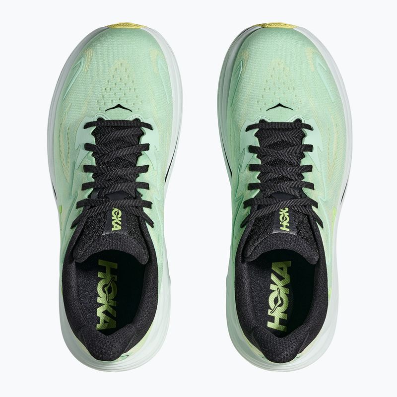 HOKA férfi futócipő Clifton 10 menta fluorite/luna moth 8