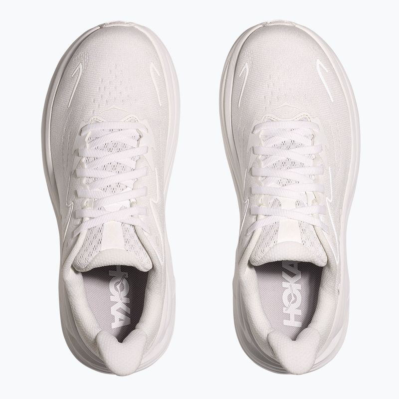 Férfi futócipő HOKA Clifton 10 fehér/fehér 12