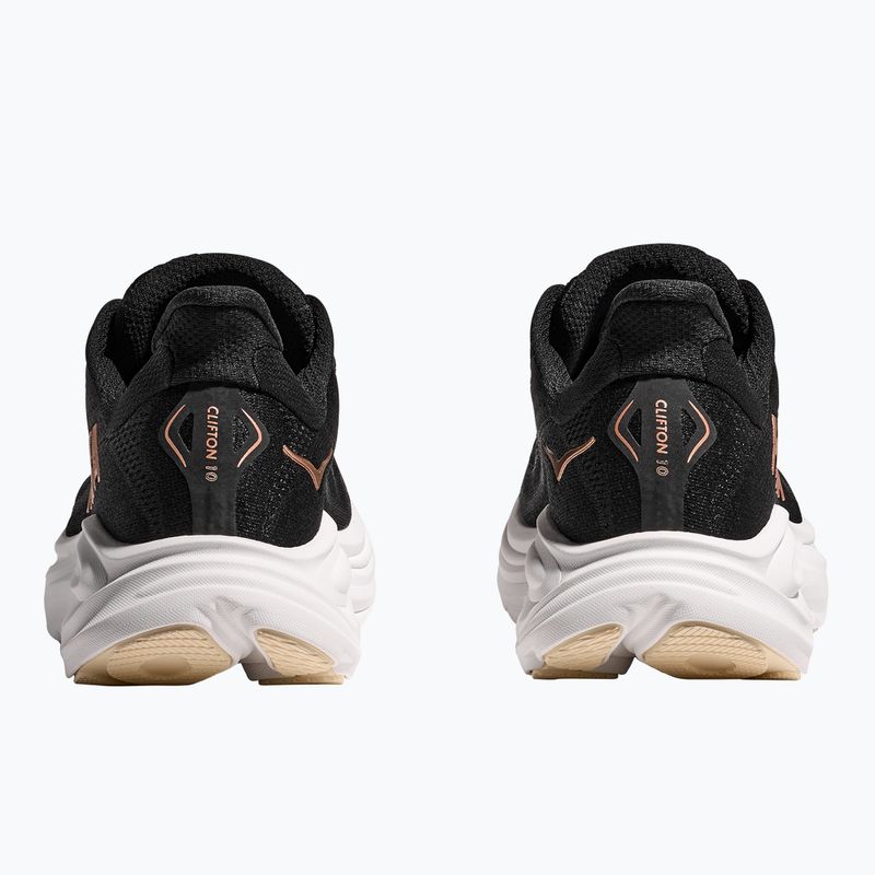 Női futócipő HOKA Clifton 10 fekete/rózsa arany 10