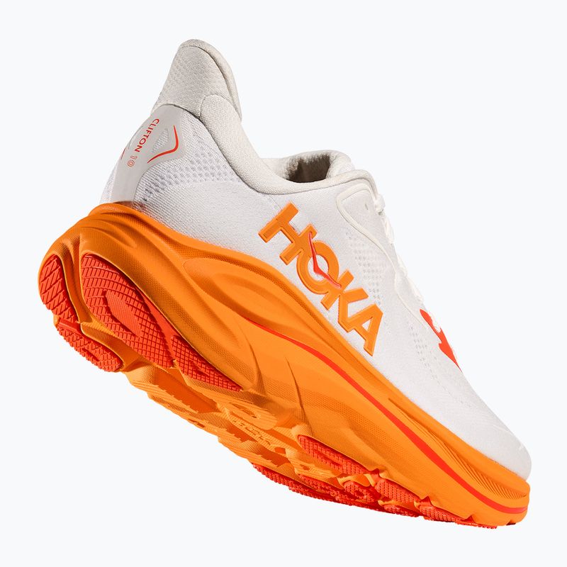 Női futócipő HOKA Clifton 10 frost/orange zest 4