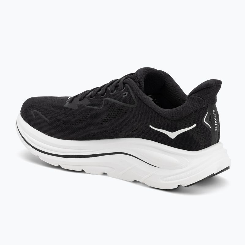 Férfi futócipő HOKA Clifton 10 Wide fekete/fehér 3