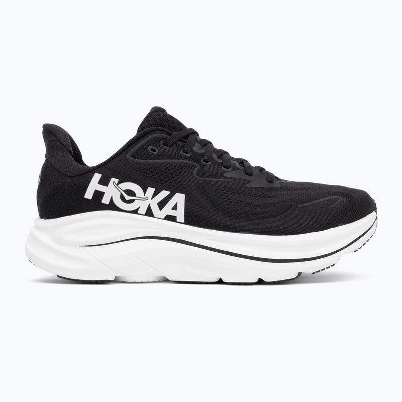 Női futócipő HOKA Clifton 10 Wide fekete/fehér 2