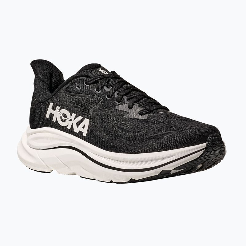 Női futócipő HOKA Clifton 10 Wide fekete/fehér