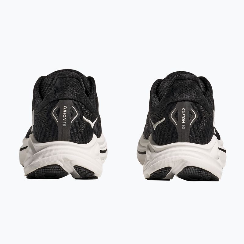 Női futócipő HOKA Clifton 10 Wide fekete/fehér 4