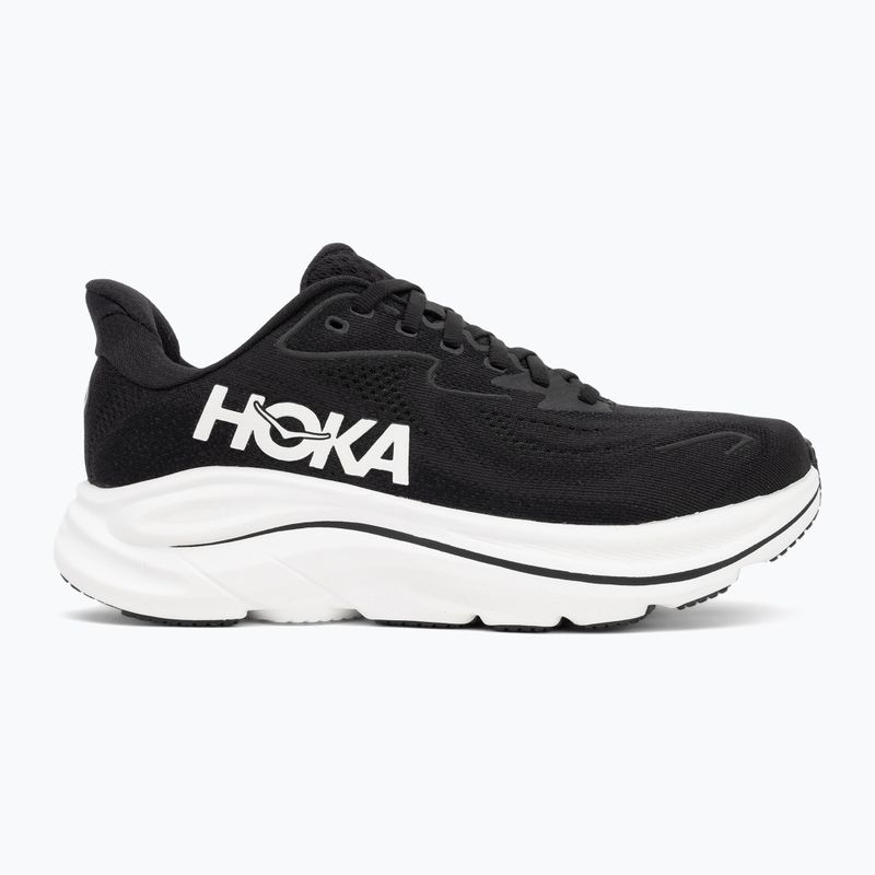 Női futócipő HOKA Clifton 10 Wide fekete/fehér 2