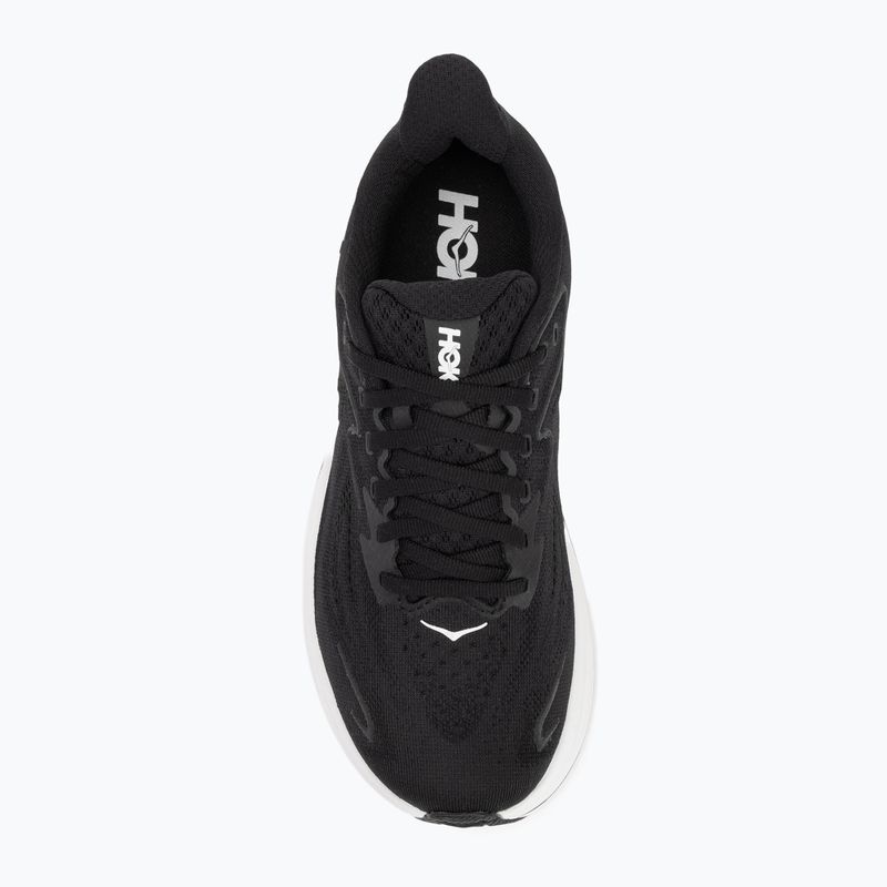 Női futócipő HOKA Clifton 10 Wide fekete/fehér 5