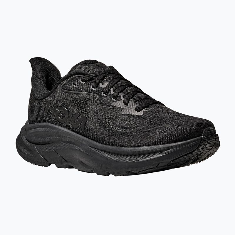 Férfi futócipő HOKA Clifton 10 X-Wide fekete/fekete