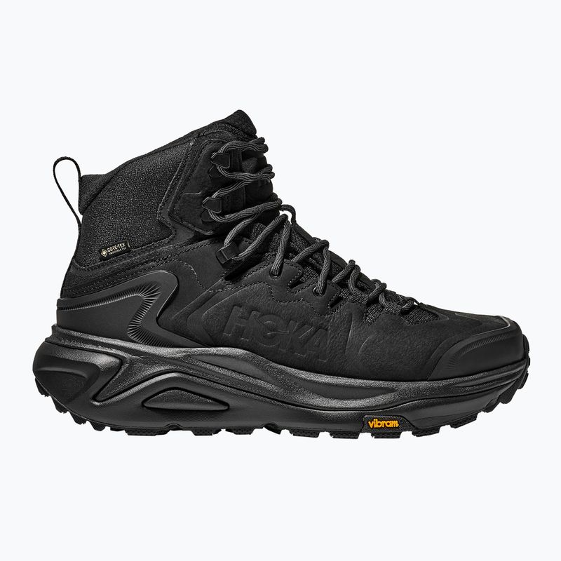 Női trekking cipő HOKA Kaha 3 GTX black/black 2